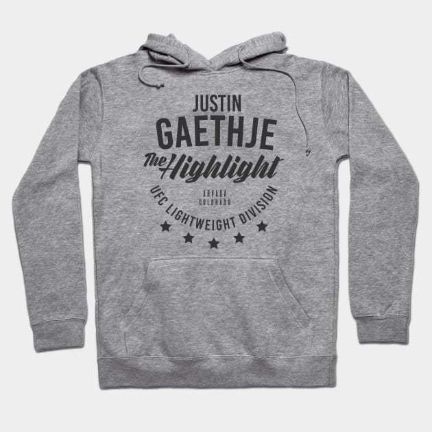 Justin Gaethje Hoodie by cagerepubliq